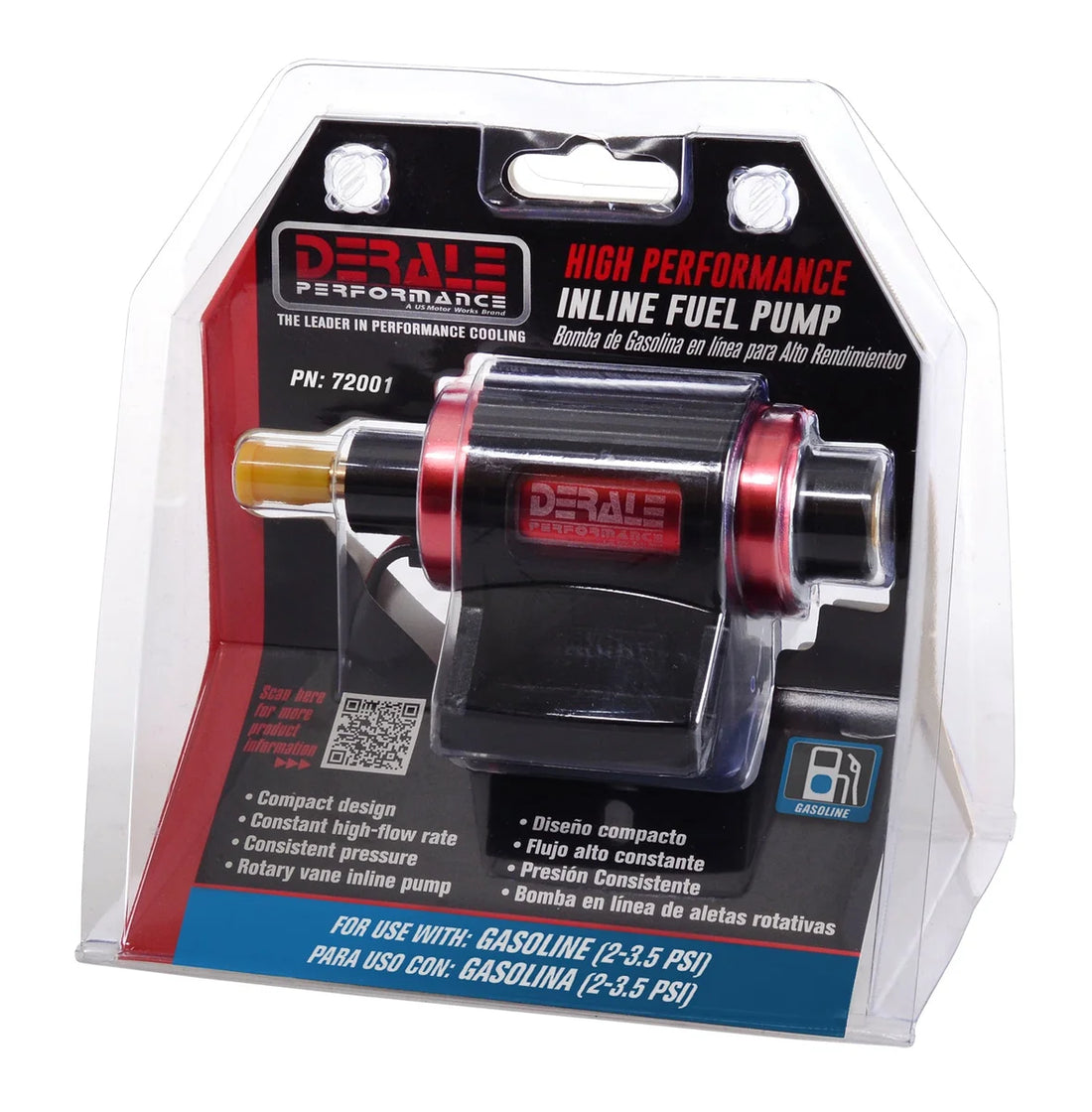 Derale High Performance Inline Fuel Pump - Installation View