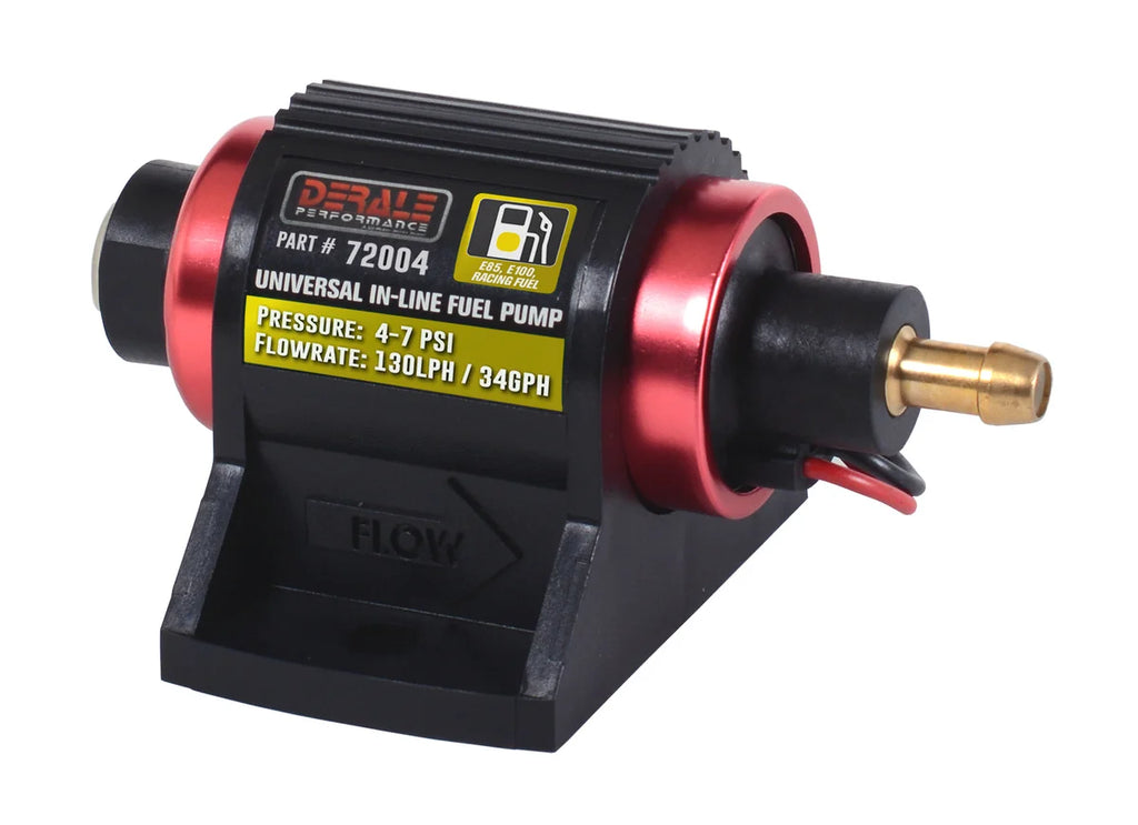 Derale High Performance Inline Fuel Pump - Back View