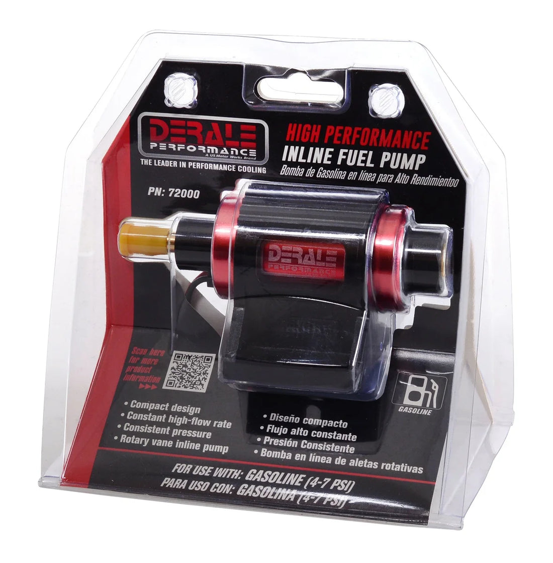 Derale High Performance Inline Fuel Pump - Installation View