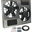 Load image into Gallery viewer, Derale Powerpack - High Output Dual 11" Electric RAD Fan/Aluminum Shroud Kit - Main Product View