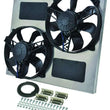 Load image into Gallery viewer, Derale Powerpack - High Output Dual 11" Electric RAD Fan/Aluminum Shroud Kit 16830