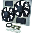 Load image into Gallery viewer, Derale Powerpack - High Output Dual 11" Electric RAD Fan/Aluminum Shroud Kit 16833