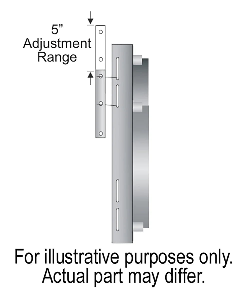Derale Powerpack - High Output Dual 12" Electric RAD Fan/Powder coated Steel Shroud Kit 16927 - Detail View