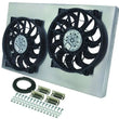 Load image into Gallery viewer, Derale Powerpack - High Output Dual 12" Electric RAD Fan/Aluminum Shroud Kit 16838