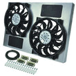 Load image into Gallery viewer, Derale Powerpack - High Output Dual 12" Electric RAD Fan/Aluminum Shroud Kit 16842