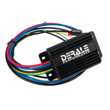Load image into Gallery viewer, Derale Powerpack - High Output Dual 12" RAD Fan/Aluminum Shroud w/ PWM Controller - Side View