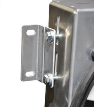 Load image into Gallery viewer, Derale Powerpack - High Output Dual 12" RAD Fan/Aluminum Shroud w/ PWM Controller - Back View