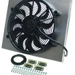 Load image into Gallery viewer, Derale Powerpack - High Output Single 17" Electric RAD Fan/Aluminum Shroud Kit 16822