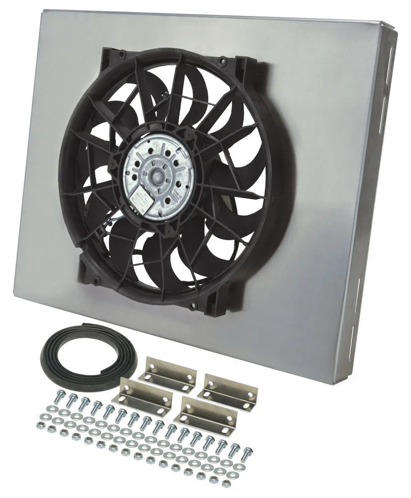 Derale RAD Fan w/Alum Shroud Assembly 16820