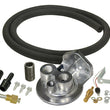 Load image into Gallery viewer, Derale Single Mount 3/8" NPT Ports Up Remote Transmission Filter Kit, Premium - Main Product View
