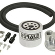 Load image into Gallery viewer, Derale Single Mount 3/8" NPT Ports Up Remote Transmission Filter Kit, Standard - Main Product View