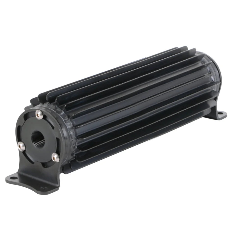 Derale Single-Pass Heat Sink Co oler  10in Black Anodize 13269