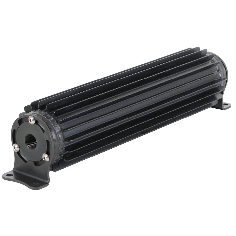 Derale Single-Pass Heat Sink Co oler  12in Black Anodize 13270