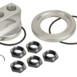 Load image into Gallery viewer, Derale Standard Universal Engine Spin On Adapter with 1/2" NPT Ports - Main Product View
