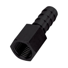 Load image into Gallery viewer, Derale Straight Hose Barb Fitting, 1/4" NPT Female x 3/8" Barb, Each