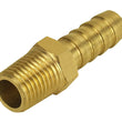 Load image into Gallery viewer, Derale Straight Hose Barb Fitting, 1/4" NPT Male x 3/8" Barb, Each