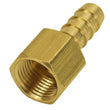 Load image into Gallery viewer, Derale Straight Hose Barb Fitting, 3/8" NPT Female x 3/8" Barb, Each
