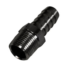 Load image into Gallery viewer, Derale Straight Hose Barb Fitting, 3/8" NPT Male x 1/2" Barb, Each