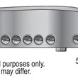 Load image into Gallery viewer, Derale Transmission Cooling Pan, Reduces Fluid Temps up to 50°F, Increase Capacity 14200 - Back View
