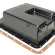 Load image into Gallery viewer, Derale Transmission Cooling Pan, Reduces Fluid Temps up to 50°F, Increase Capacity 14208 - Back View