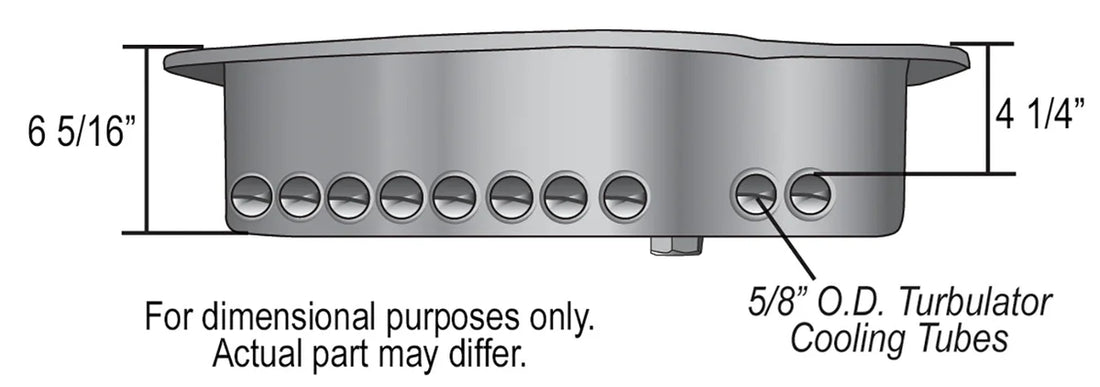 Derale Transmission Cooling Pan, Reduces Fluid Temps up to 50°F, Increase Capacity 14208 - Additional View 5