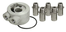 Load image into Gallery viewer, Derale Universal Thermostatic Sandwich Adapter with 3/8" NPT Ports - Main Product View