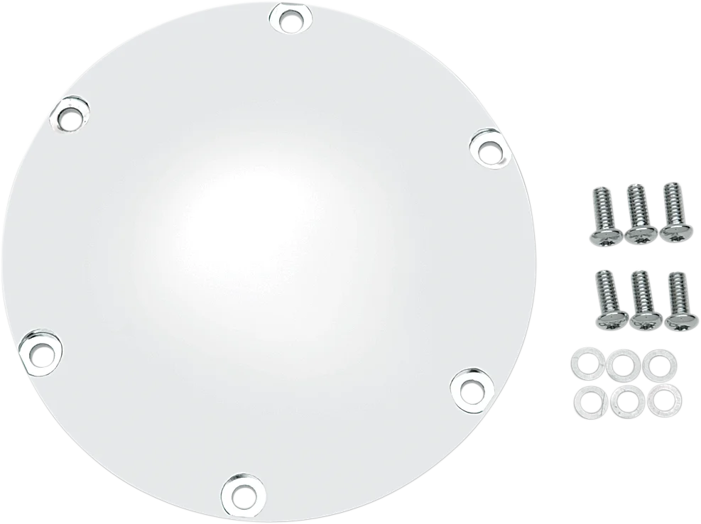 Derby Cover - Chrome - '04-'22 XL DragSpecialties 33-0067 - Side View
