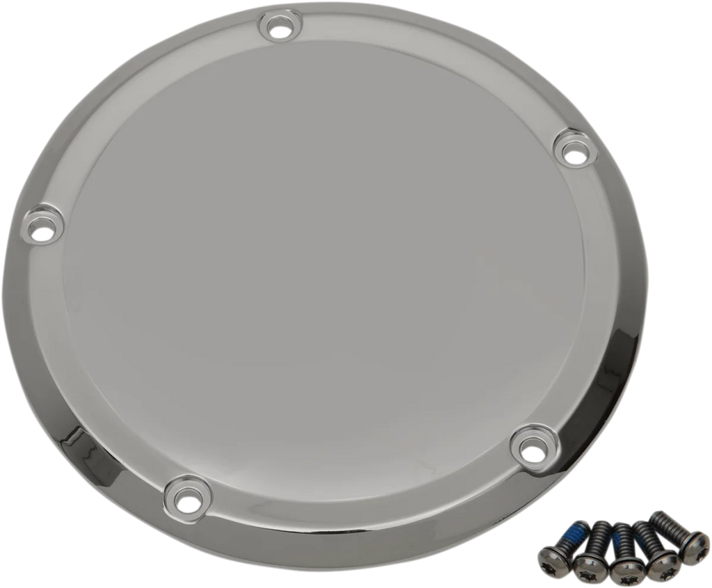 Derby Cover - Chrome DragSpecialties D33-0110 - Side View