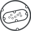 Load image into Gallery viewer, Derby Cover Gasket - Foamet James Gasket JGI-25416-99-F - Side View