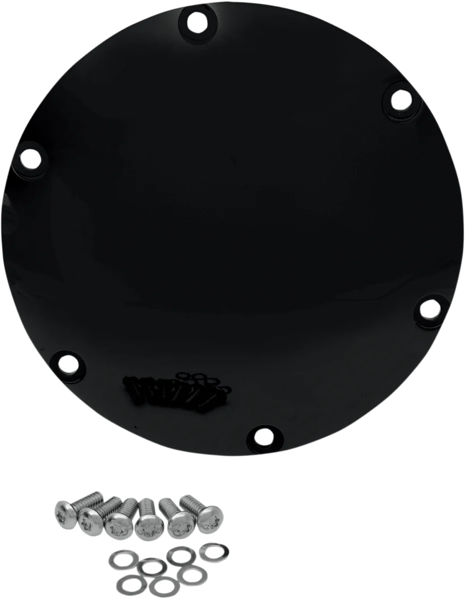 Derby Cover - Gloss Black - '04-'22 XL DragSpecialties 301496 - Side View