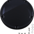 Load image into Gallery viewer, Derby Cover - Gloss Black - Softail DragSpecialties D33-0118GB - Side View