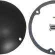 Load image into Gallery viewer, Derby Cover - Matte Black DragSpecialties 33-0017KSB - Main Product View