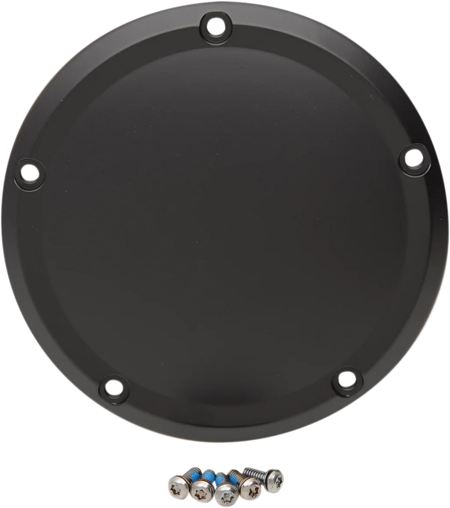 Derby Cover - Matte Black DragSpecialties D33-0110MB - Main Product View