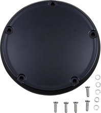 Load image into Gallery viewer, Derby Cover - Matte Black - Softail DragSpecialties D33-0118MB - Side View