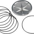 Load image into Gallery viewer, Derby Cover Quad Seal - Big Twin James Gasket JGI-25416-84-X - Side View