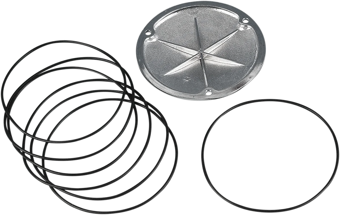 Derby Cover Quad Seal - Big Twin James Gasket JGI-25416-84-X - Side View