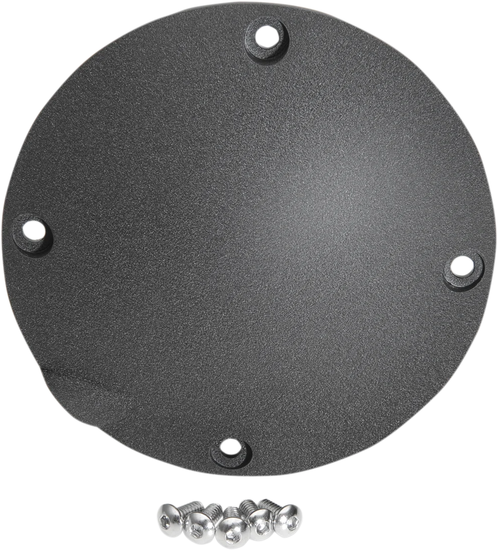 Derby Cover - Satin Black - '94-'03 XL DragSpecialties 33-0016KSB - Detail View