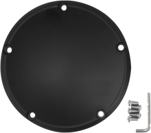 Load image into Gallery viewer, Derby Cover - Satin Black DragSpecialties 33-0054SB - Side View