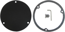 Load image into Gallery viewer, Derby Cover - Wrinkle Black DragSpecialties 33-0017KWB - Main Product View