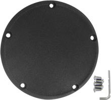 Load image into Gallery viewer, Derby Cover - Wrinkle Black DragSpecialties 33-0054WB - Side View