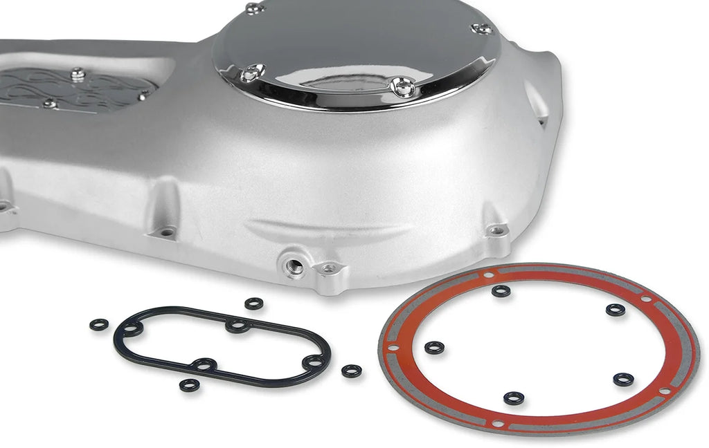 Derby/Inspection Gasket Kit - Softail James Gasket JGI-25416-99-K - Side View