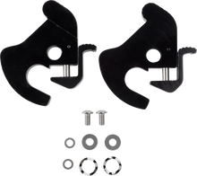 Load image into Gallery viewer, Detachable Latch Kit - Black DragSpecialties 086098 - Main Product View