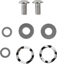 Load image into Gallery viewer, Detachable Latch Kit - Black DragSpecialties 086098 - Side View