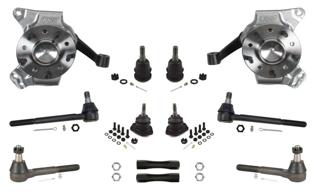 Detroit Speed and Engineering Front Drop Spindle Kit 67-70 C10 Truck 032092DS