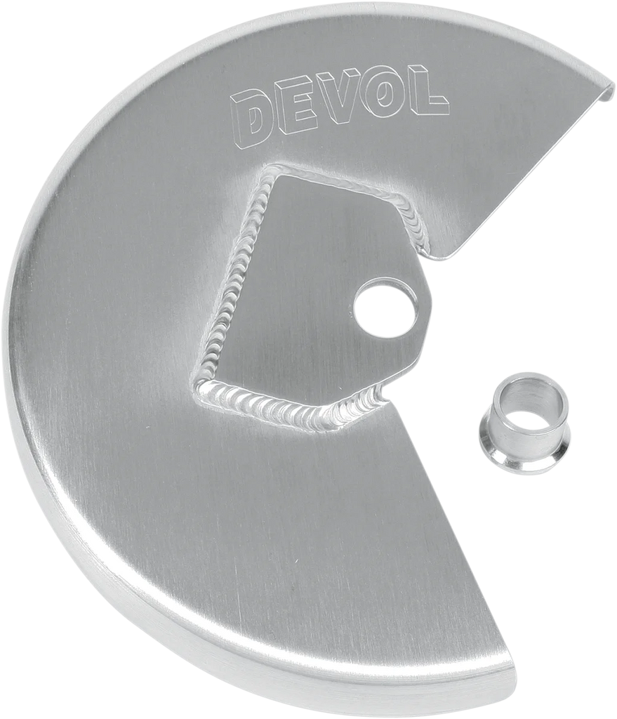 Devol Front Disc Guard - DR-Z 400 E 0104-4301 - Side View