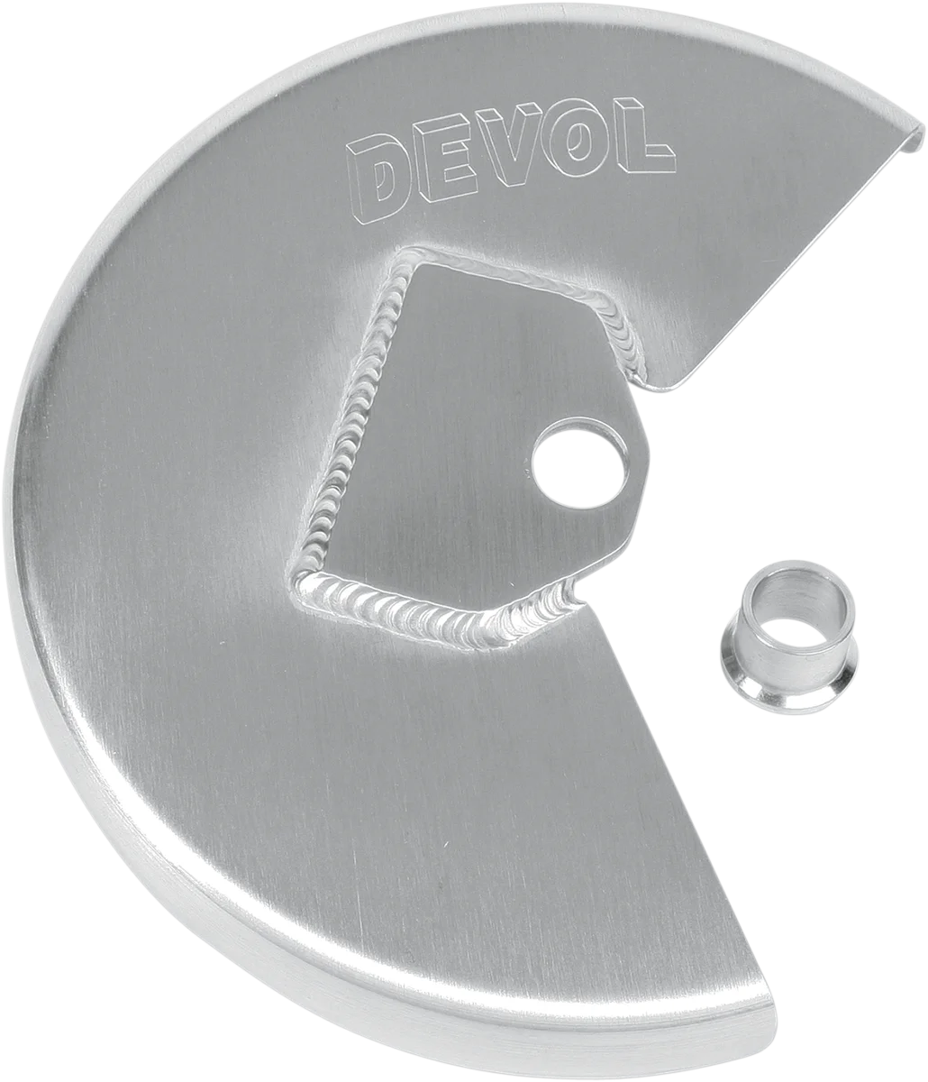 Devol Front Disc Guard - XR650L 0104-1403 - Side View