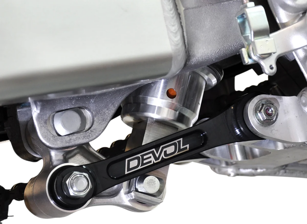 Devol Lowering Link - Lowers 1.00" - Black 0115-1209 - Side View