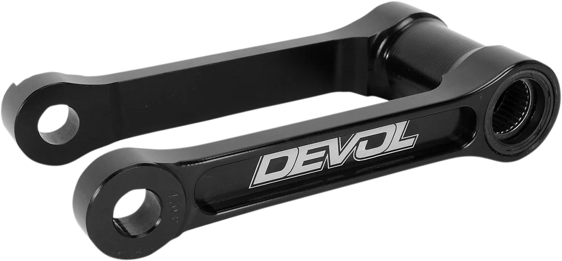 Devol Lowering Link - Lowers 1.25"/1.75" - Black 0115-4102 - Side View