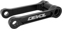 Load image into Gallery viewer, Devol Lowering Link - Lowers 1.25"/1.75" - Black 0115-4102 - Side View