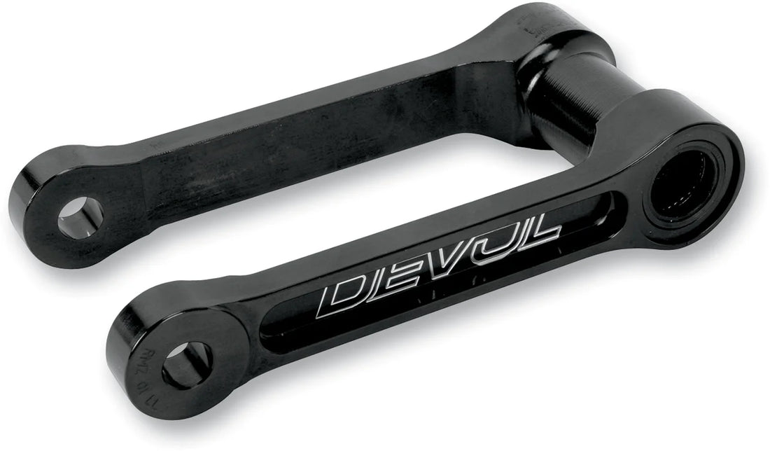 Devol Lowering Link - Lowers 1.25"/1.75" - Black 0115-4102 - Detail View